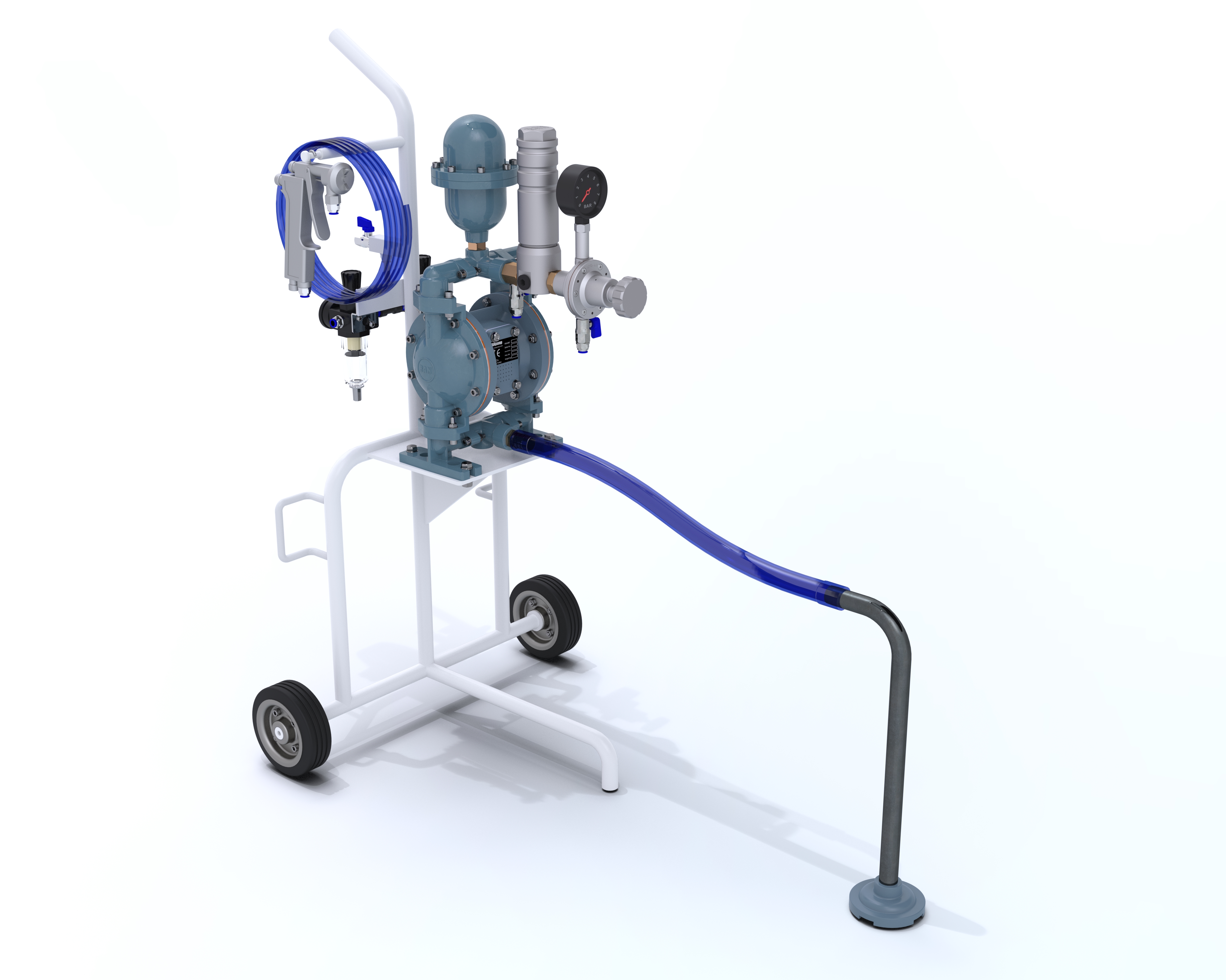 Air Operated Diaphragm Paint Pump Systems